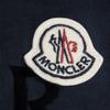 Moncler FW22 Logó Nyomott Kerek Nyakú Alkalmi Rövid Ujjú Póló Férfi Felsők Éjkék H20918C000258390T778