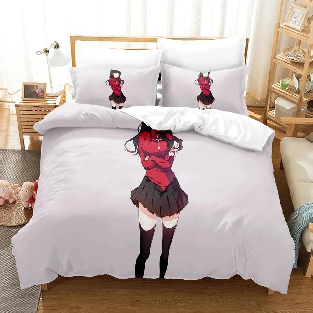 New Fatestay Night Unlimited Blade Works Bedding Sets Duvet Cover Set With Pillowcase Twin Full Queen King Bedclothes Bed Linen