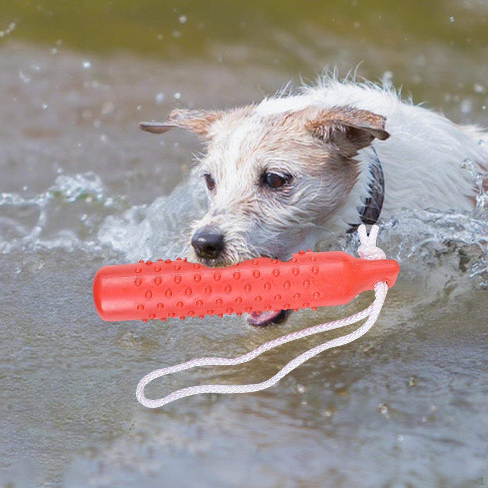

Dog Float Toy Enrichment Lightweight Easy Use Cleaner Replacement Puppy Retrieving Training красный