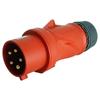 Portable Power Plug Cee 5P 32A 400V Ip54 Industrial