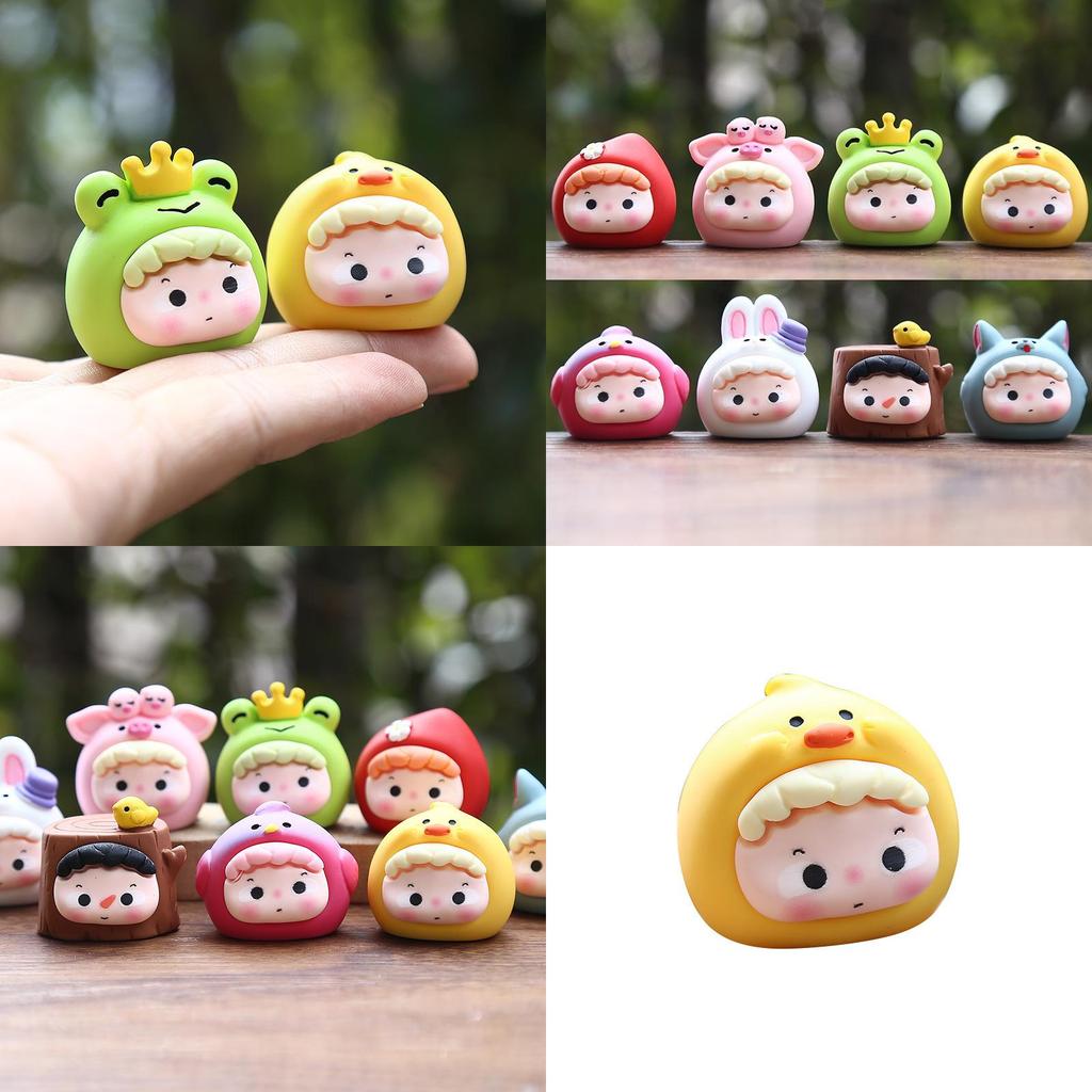 Forest Animal Girl Collectible Resin Random Box For Kids And Collectors