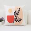 Nordic New Geometric Pillowcase Abstract Print Simple Bedside Sofa Car Cushion Pillowcase Does Not Include Pillow Core