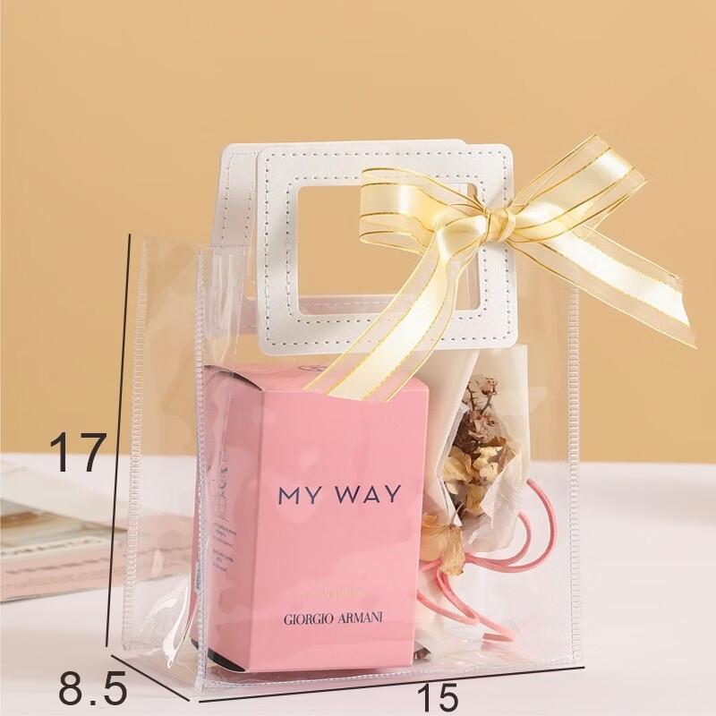 

ZISIZ Transparent PVC Gift Bag