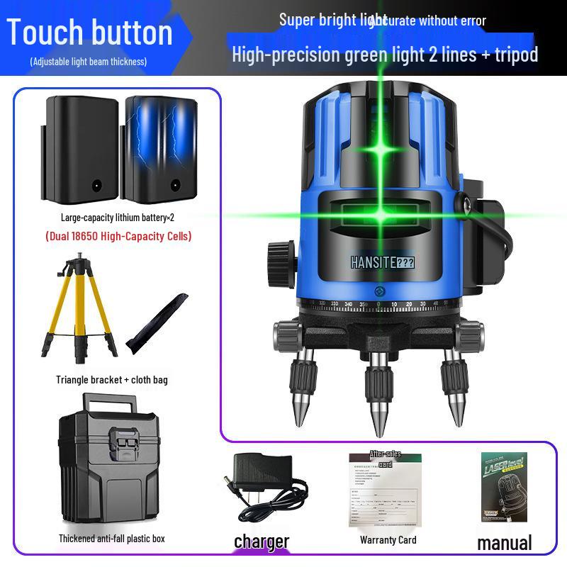 High Precision Green Light Laser Level for Outdoor Use