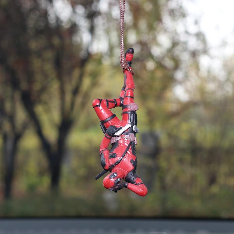 Cross-Border Car Pendant: New Deadpool Rearview Mirror Ornament