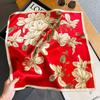 New Scarf 100% Silk Bandana Women Square Scarves Wrap Mulberry Fashion High Quality Headband Hijab Shawls Foulard Headkerchief