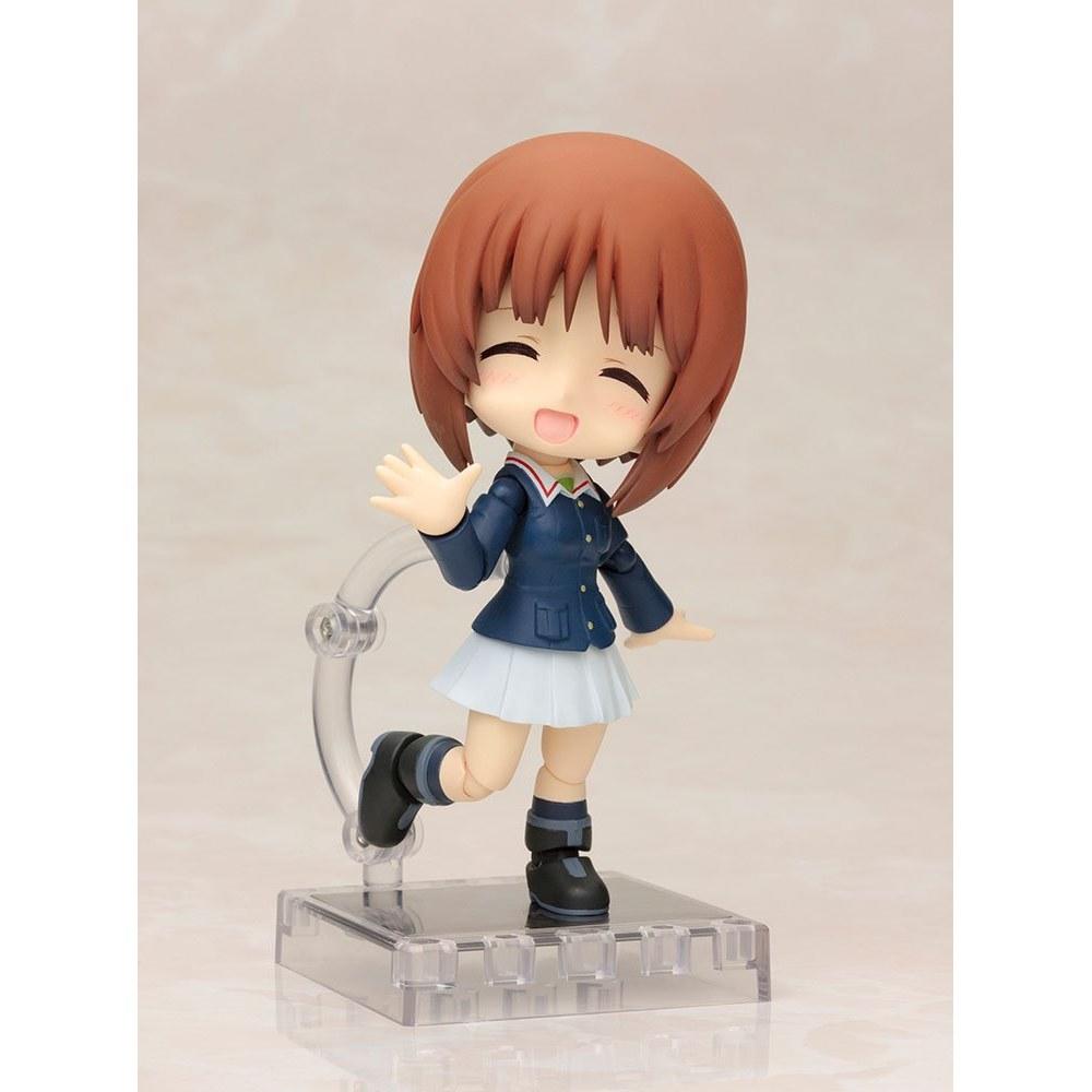 Kotobukiya Cu-poche Girls and Panzer Nishizumi Miho Non-Scale PVC Movable Figure
