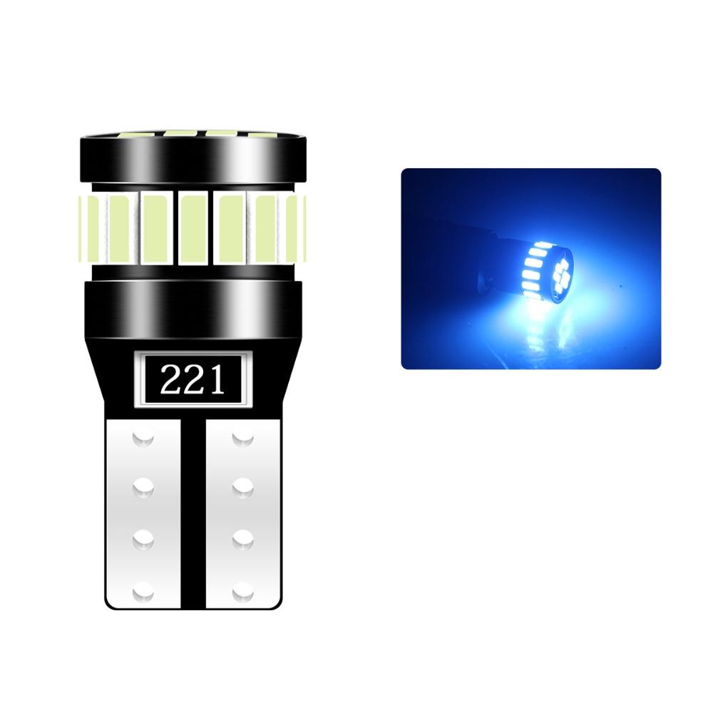 2PCS High Quality Canbus Automotive LED Lights Water Proof T10 W5W Parking Lights Ultra Brightness Strobe Car Turn Signals