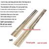 Hand-Cranked Knitting Machine Accessories: Threading Board, Combs, Cast-On Board & Comb, Yarn Feeder Brush, Turn-Over Board, Bind-Off Fork.