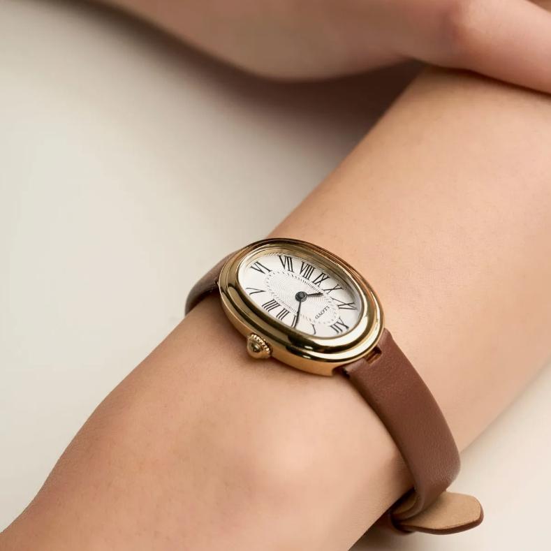 [LLOYD] Awesome Oval Women's Leather Watch