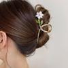 Lilien-Haarspangen, Haarklammer, Haarspange, Krabben-Haarnadeln, Kopfbedeckung, Haar-Accessoires