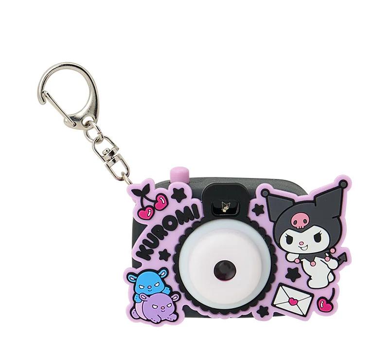 

Sanrio KUROMI Брелок-фонарик в форме камеры ( Миниатюрная игрушка ) NEW