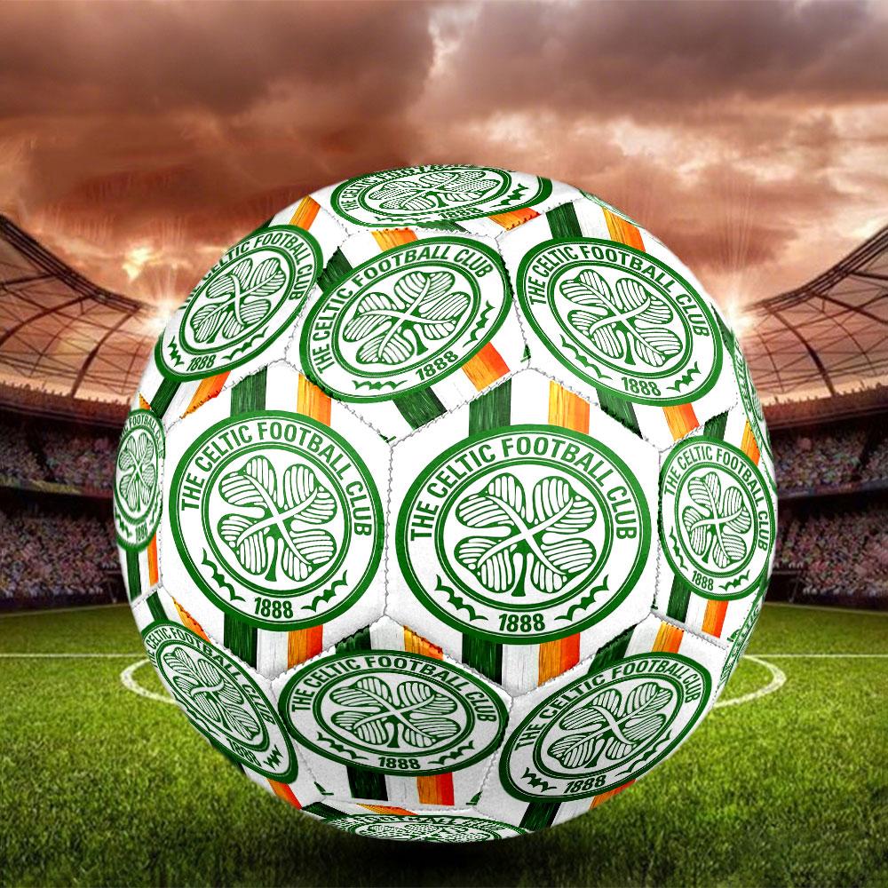 1pc Celtic Football Club Soccer Ball Size 5 Indoor Soccer Ball Fashion Colorful Backyard Game - Great For Sports Fans Gift HE21