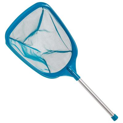 Hot Tub, Pool Hand Held Leaf Collector Net With 12inch Aluminum Pole - Deep Ultra-fine Mesh Basket To Clean Up The Tiniest Debris