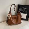Feeling Retro Large-capacity Bag Women's New Autumn and Winter Commuting Double Shoulder Back Bag Single Shoulder Tote Bag