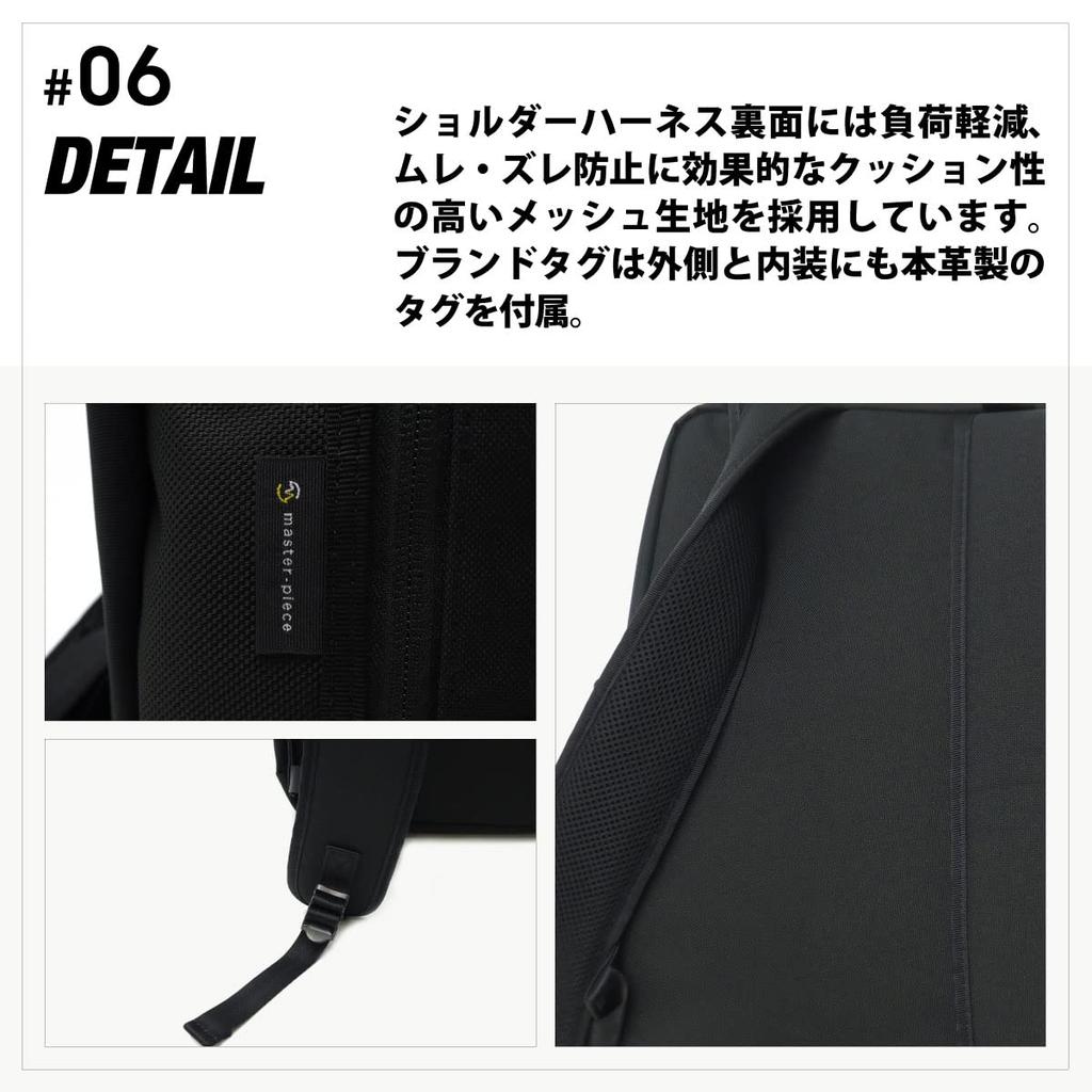 GRIT Business Backpack Our store limited model [Masterpiece] 43216-G Black/10