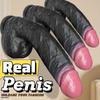 11.82" Ultra-Soft Liquid Silicone Dildo – Realistic Thick Penis with Strong Suction Cup,Hands-Free G-Spot &Anal Stimulation Toy for Women,Men &Couples