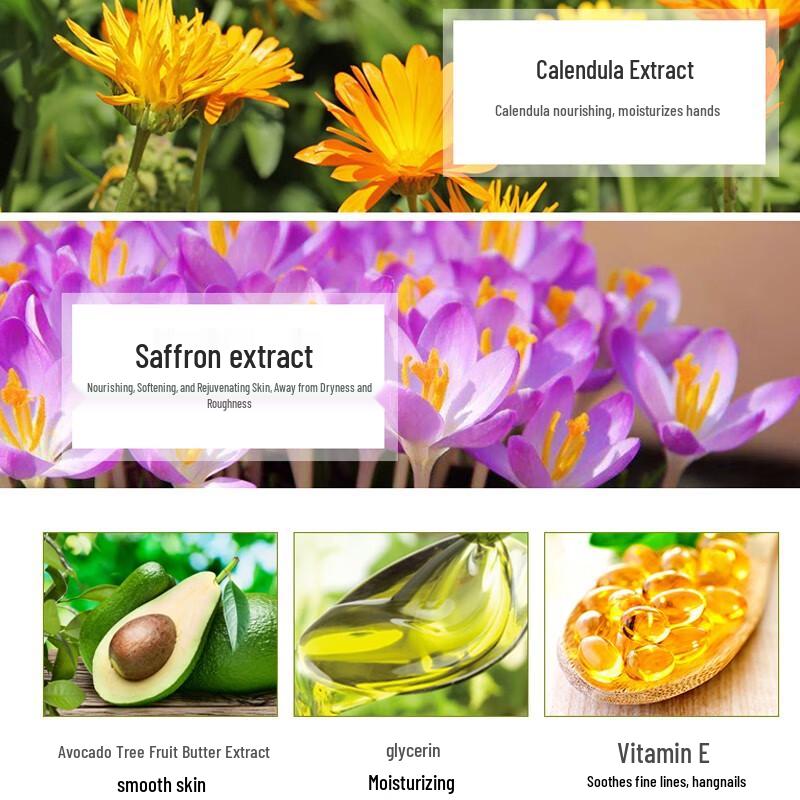 Longliqi Snake Oil & Calendula Hand Cream, 75g