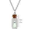Glow in the Night Necklace Adjustable Length Clavicular Chain Clothes Decoration