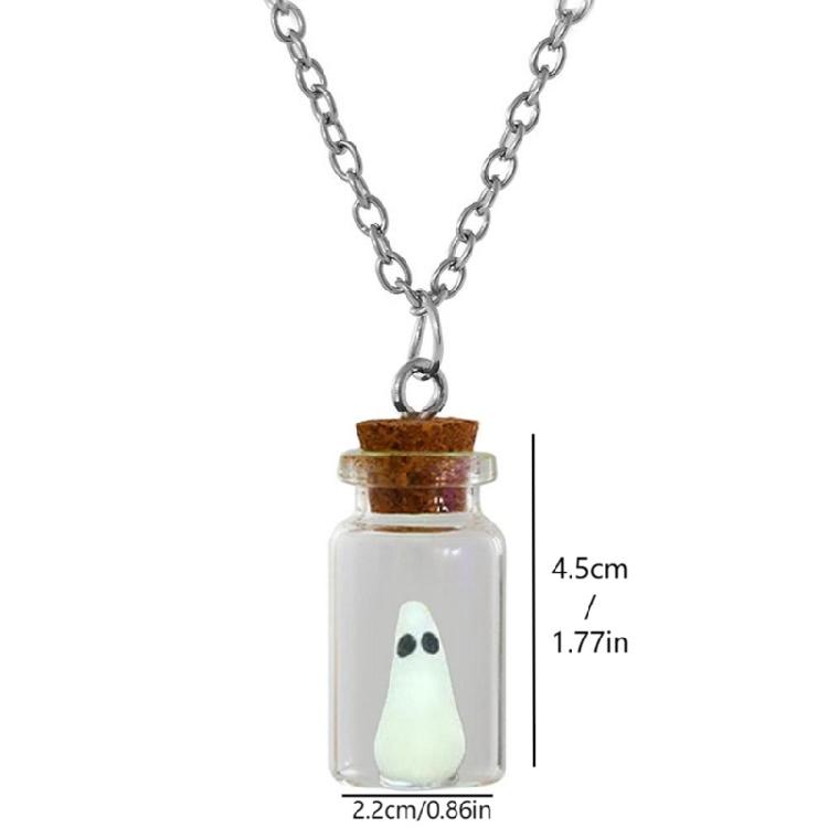 Glow in the Night Necklace Adjustable Length Clavicular Chain Clothes Decoration