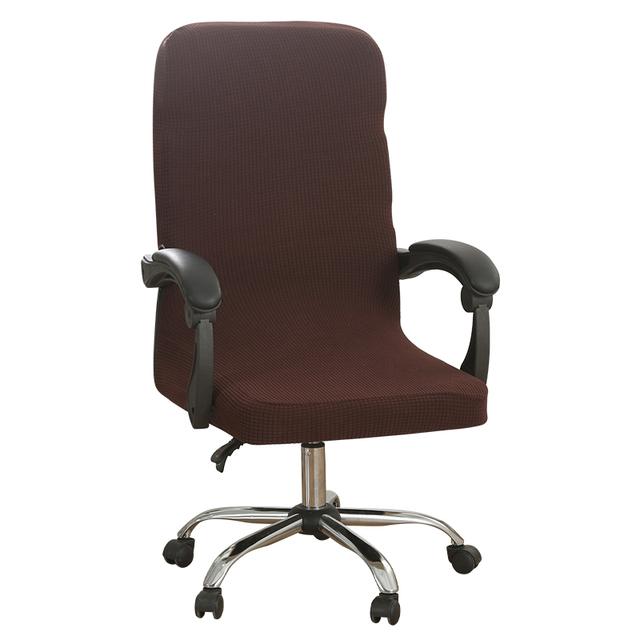 Elastic Office Lift Computer Chair Cover Modern Anti -Dirty Rotating Chair Seat Case Home Chair Covers Removable Slipcovers