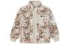 Women's Jacket Vans Tie Dye Print Zippers Fleece Lined Multi Pocket Jacket Women's Gray White