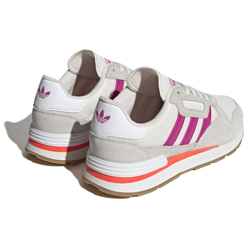 Adidas Originals Treziod Slip Resistant Abrasion Resistant Low top Running Shoes Women's Gray Purple Sneakers GY2454