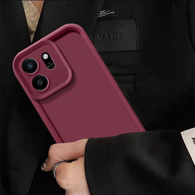 

Для Oppo Reno14 F Чехол для телефона Oppo Reno 14F Чехол-обложка OPPO Reno14F Защита Ударопрочная Матовая задняя крышка Защита Покрытие под кожу OPPO Reno14 F