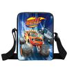 Cartoon Blaze and the Monster Machines School Backpack with Shoulder Bags Pencil Bags Boys Girls School Bags Children Rucksack