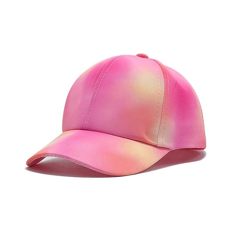 

Милая радужная бейсболка женская сокровище модный тренд кепка с широкими полями мультяшная кошка детская шляпа S（54-56cm）