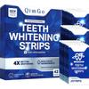 QimGo Professional Teeth Whitening Strips - Pack of 42 Strip - Safe for Enamel - Non Sensitive Teeth Whitening - Whitening Without Any Harm