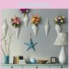 Contemporary Shell Wall Vase For Home Decor To Enhance Minimalist Interiors