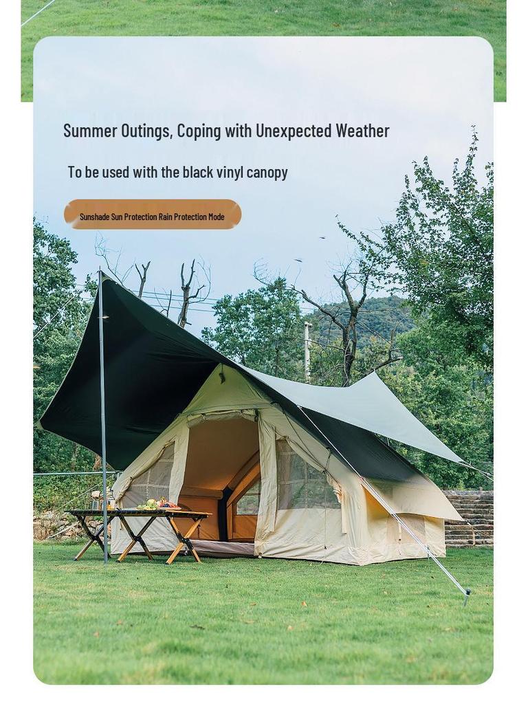 Portable Fully Automatic Rainproof Inflatable Camping Tent