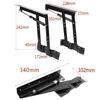 2 PIEZAS Mesa de Té Plegable con Tapa Elevable Bisagra Hidráulica Estante Elevable para Muebles Estante Elevador de Mesa Hardware Estante