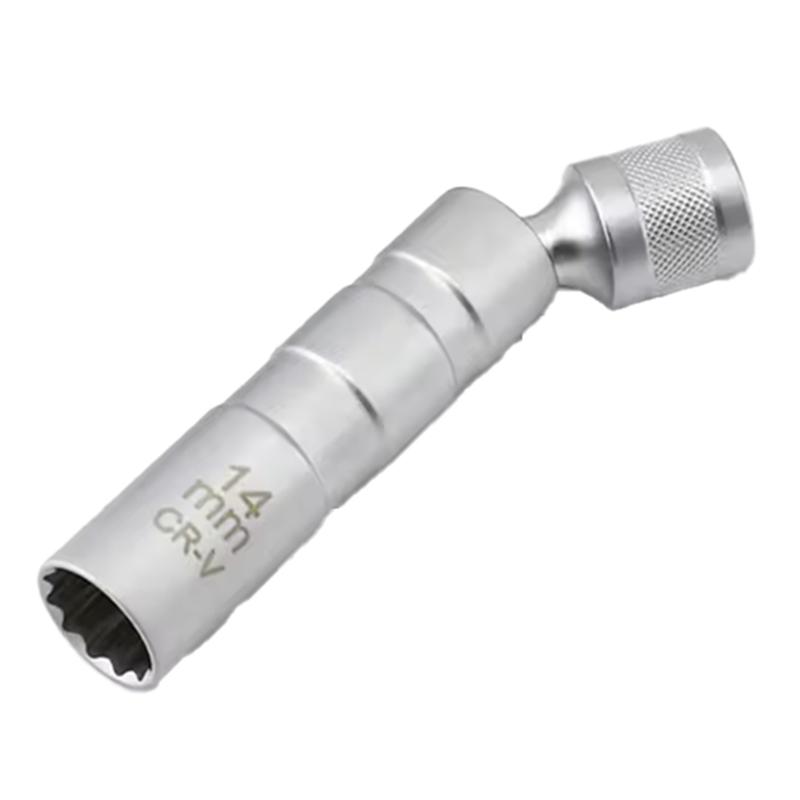 Ac29-Universal Magnetic Spark Plug Removal Socket Wrench 14/16Mm Tallation Replacement Repair Kit For Car For Car Tool