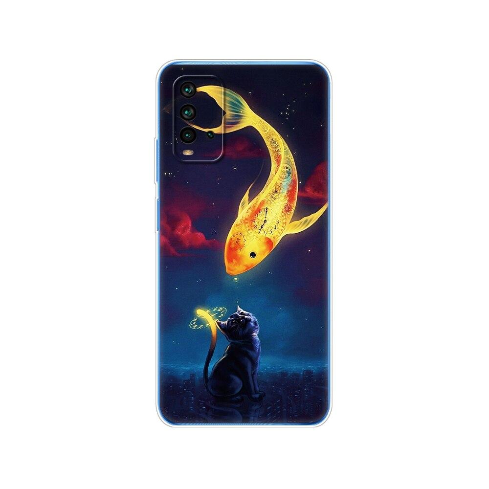 For Xiaomi Redmi 9T Case Silicon Soft Tpu For Redmi 9T Phone Back Cover 6.53 Inch Global Bumper Shockproof Protective Etui Funda