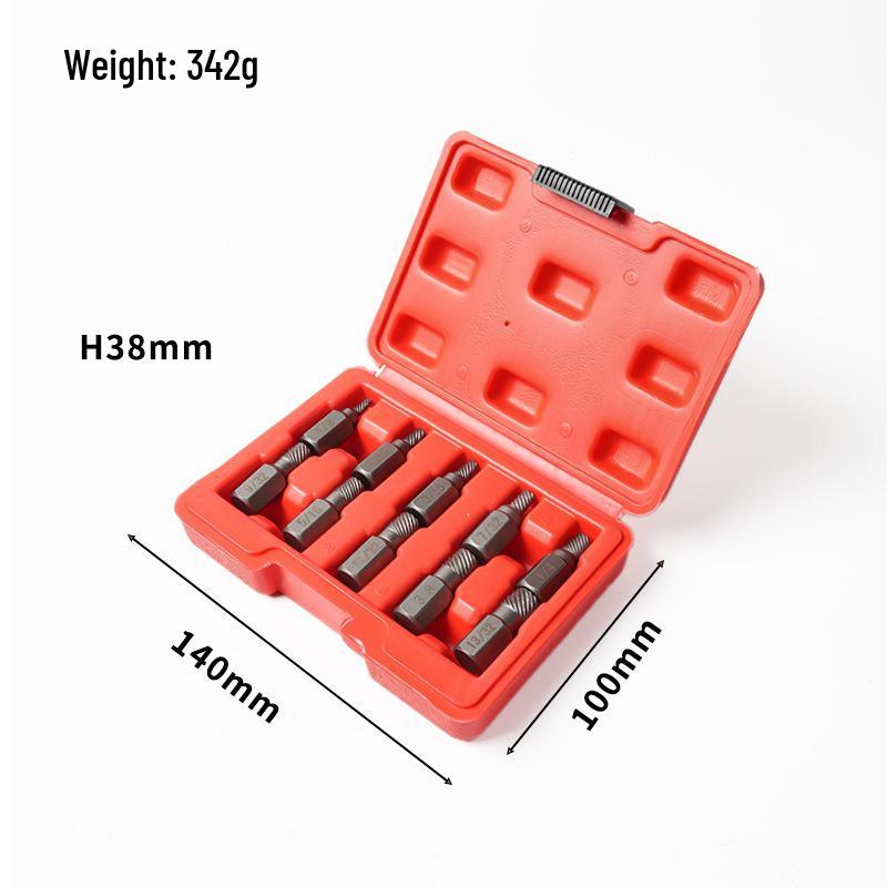 26-Piece Damaged Screw and Nut Extractor Set
