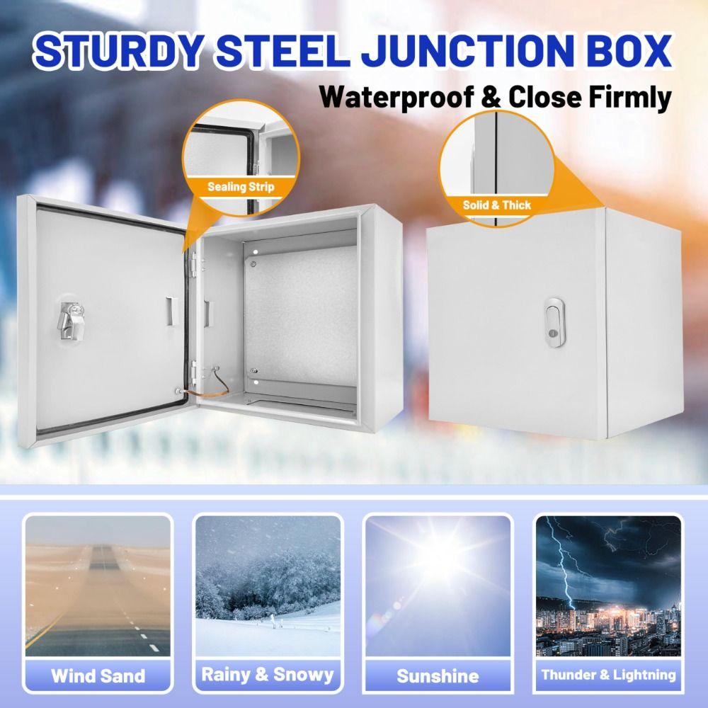 Distributor Case Rainproof Distribution Box Dustproof Anti-theft Control Box Sealed Wall-mounted Panel Board Factories