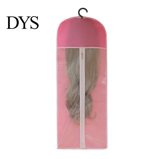 Comic Exhibition Wig Carrier Storage Hanging Bag with Hook, Breathable Non-woven Fabric Dust-proof Closet Organizer Hooks Protector, Space Saving