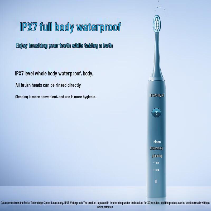 FLYCO FT7105 Smart Sonic Electric Toothbrush CN plug (adapter included)