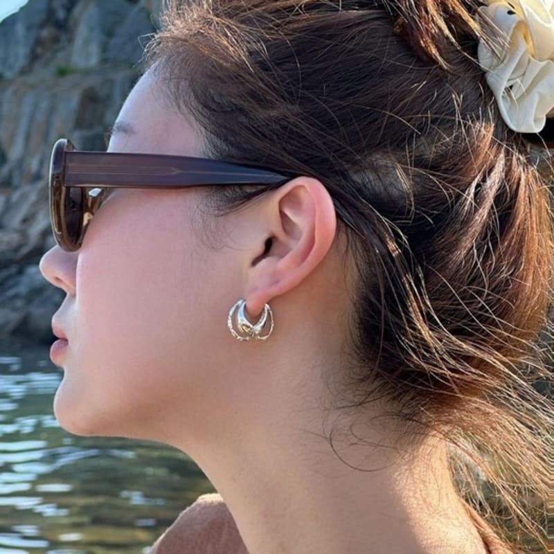 cerofar FOOTBOARD EARRING SILVER