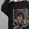 Bluza Attack On Titan Sweter Sasha Braus Eren AOT Levi Unisex Pulower
