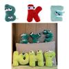 Alphabet Lore Russischer Buchstabe Plüschtier Kissen für Kinder Weiches und Kuscheliges Stofftierpuppe