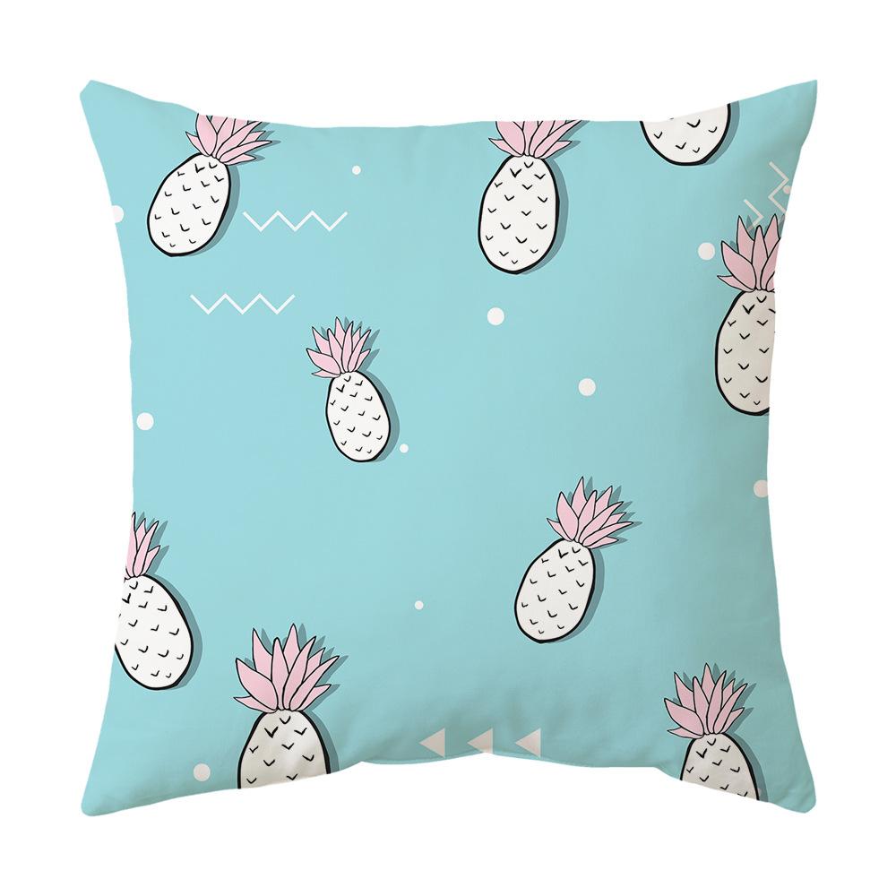 New Pineapple Cactus Yellow Pillow Geometric Pillow Cover Pillow Car Cushion Sofa Pillow Cover