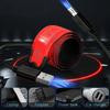 Outdoor Sports Night Running Armband LED Lamp USB Rechargeable Safety Belt Arm Leg Warning Wristband Cycling Bike Bicycle Light