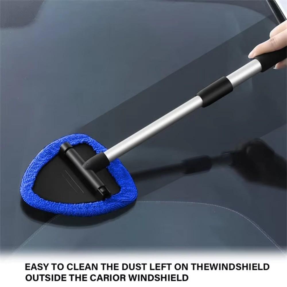 Reusable Microfiber Pads Windshield Cleaning Tool Window Cleaner  for Cars Trucks Home