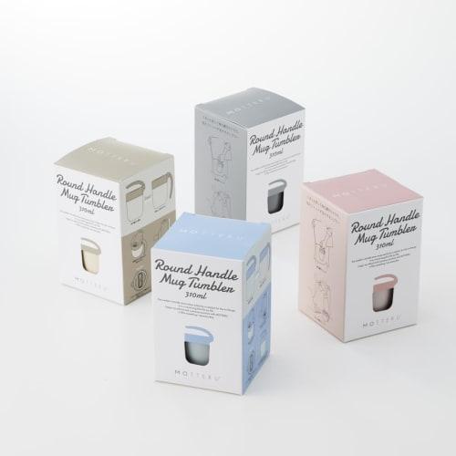 310ml Tumbler with Curl Handle (Black) | Stainless Steel Thermos Mug, Double-Walled Vacuum-Resistant, Insulated for Hot or Cold Drinks, Perfect as a G