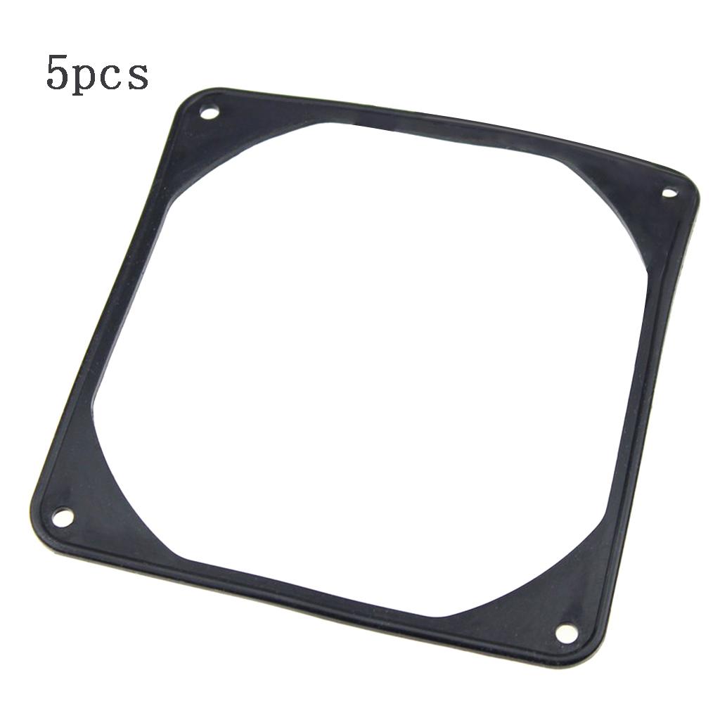 5PCS Silicone Rubber Fan Anti-Vibration Rubber Gasket Shock-proof Absorption Pad for PC Computer for Case