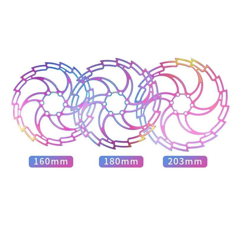 Rotor De Frein à Disque VTT 160/180/203 Mm – Alliage Aluminium, Creux, Solide, Pour Différentes Pratiques