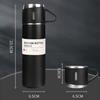 500ML 304 Stainless Steel Vacuum Insulated Cup Gift Set Office Business Coffee Mug Thermos Bottle Office Gift Set